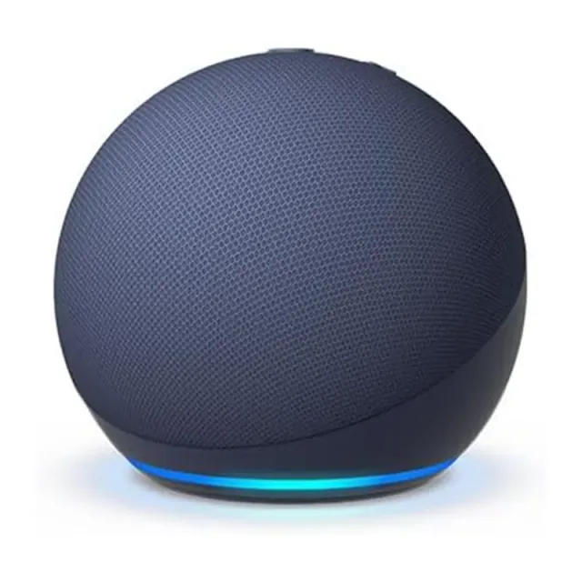 Amazon Echo Dot van de vijfde generatie in donkerblauw