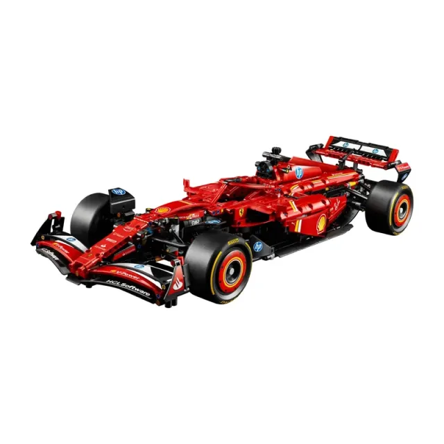 Rode LEGO Technic Ferrari SF-24 F1, model 42207